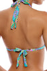 Luli Fama Ocean Breeze Triangle Halter Top